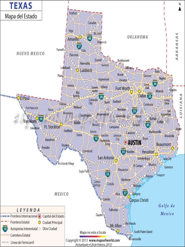 Álbumes 104+ Foto mapa de texas con ciudades y pueblos Alta definición completa, 2k, 4k