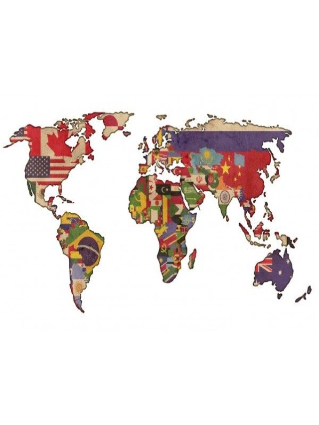 Lista 94+ Foto mapa de todos los países del mundo Alta definición completa, 2k, 4k