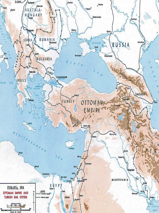 Lista 104+ Foto mapa del imperio otomano en 1914 El último