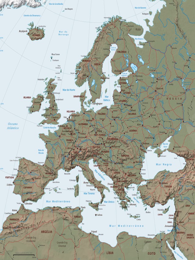 Lista 91+ Foto mapa fisico de europa?trackid=sp-006 El último