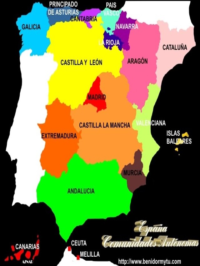 Álbumes 97+ Foto mapa interactivo de comunidades autonomas y provincias de españa El último