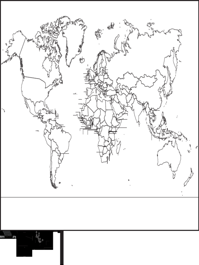 Lista 105+ Foto mapa mundi en blanco y negro Actualizar