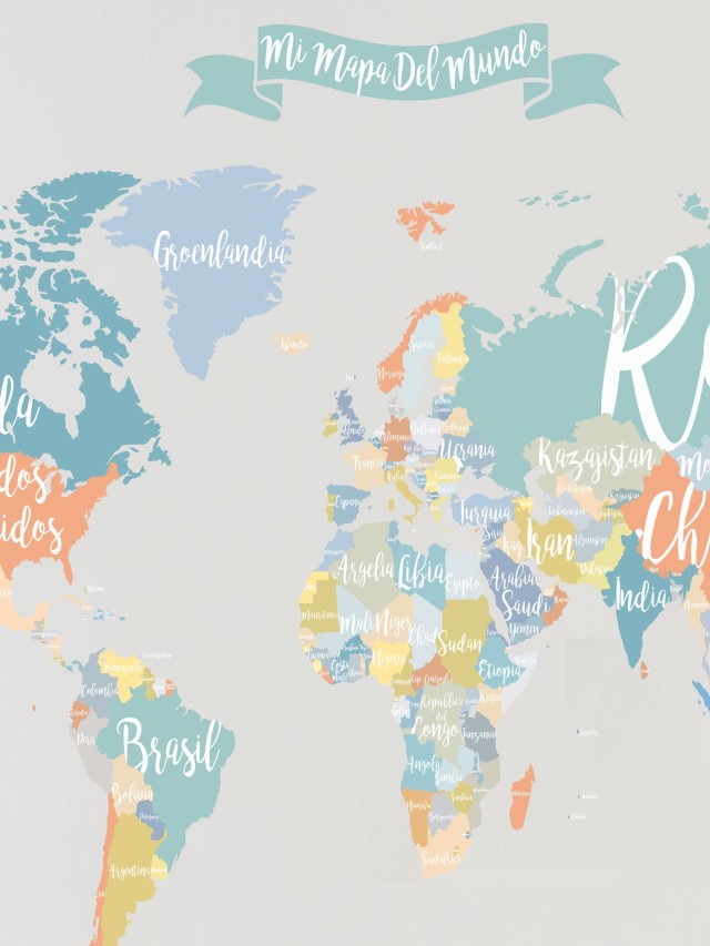 Álbumes 100+ Foto mapamundi con nombres de los países Lleno