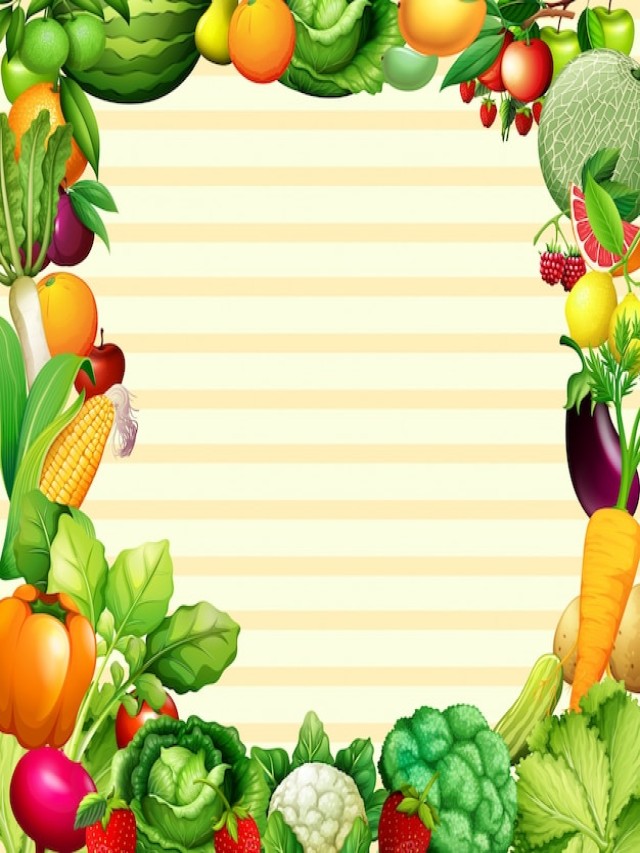 Sintético 96+ Foto marco fondos de frutas y verduras Alta definición completa, 2k, 4k