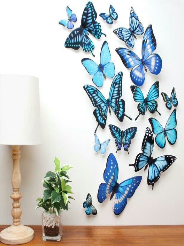 Lista 90+ Foto mariposas para decorar paredes en 3d Cena hermosa