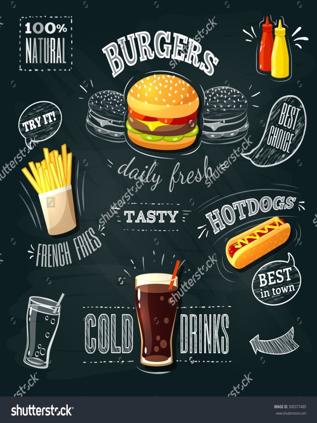 Lista 96+ Foto menu de hamburguesas y hot dogs Cena hermosa