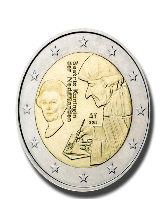 Sintético 98+ Foto moneda de 2 euros beatrix koningin der nederlanden 2011 Lleno