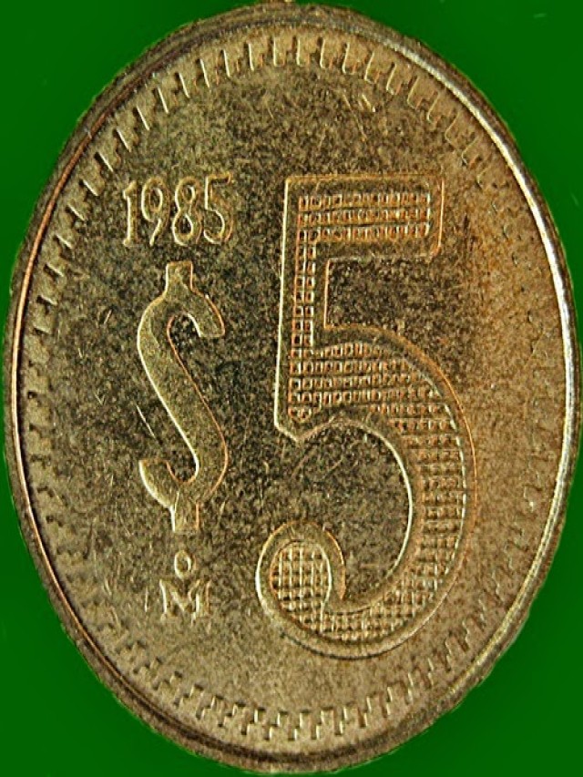 Lista 101+ Foto moneda de 5 pesos de 1985 El último