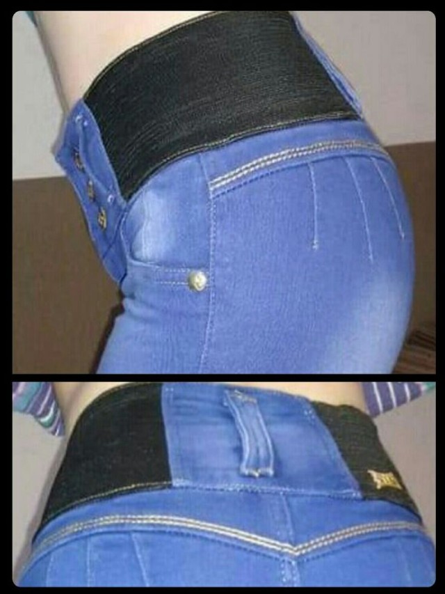 Sintético 93+ Foto mujer como agrandar la cintura de un jean con elastico Cena hermosa