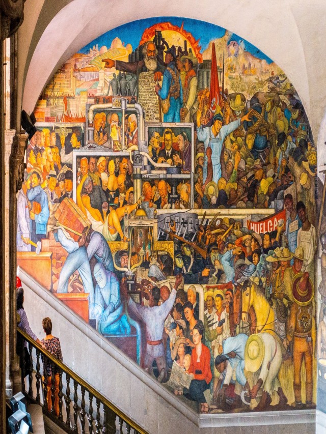 Lista 97+ Foto murales de diego rivera en bellas artes Lleno