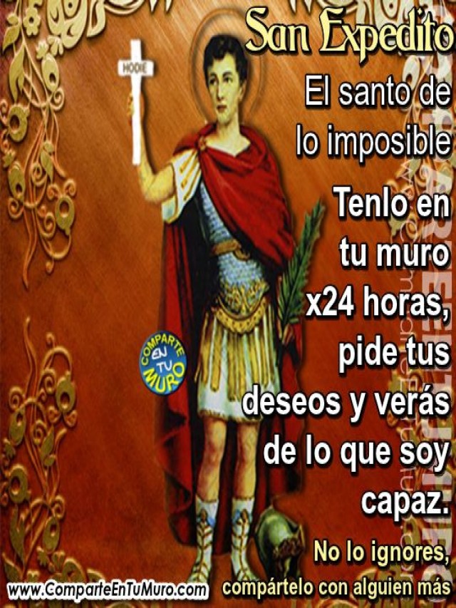 Arriba 97+ Foto novena de san expedito el santo de lo imposible Actualizar