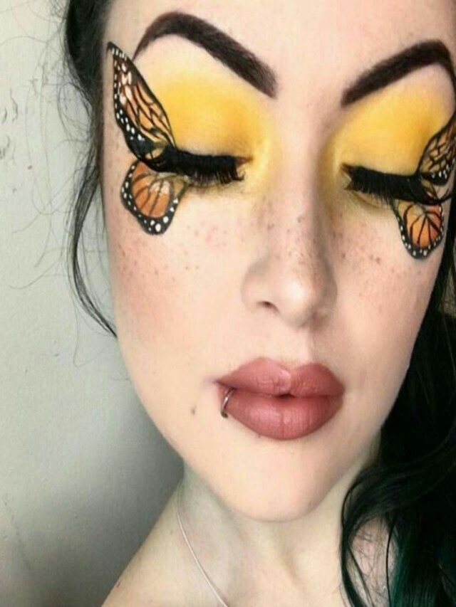Álbumes 103+ Foto ojos maquillaje de mariposa para mujer Actualizar