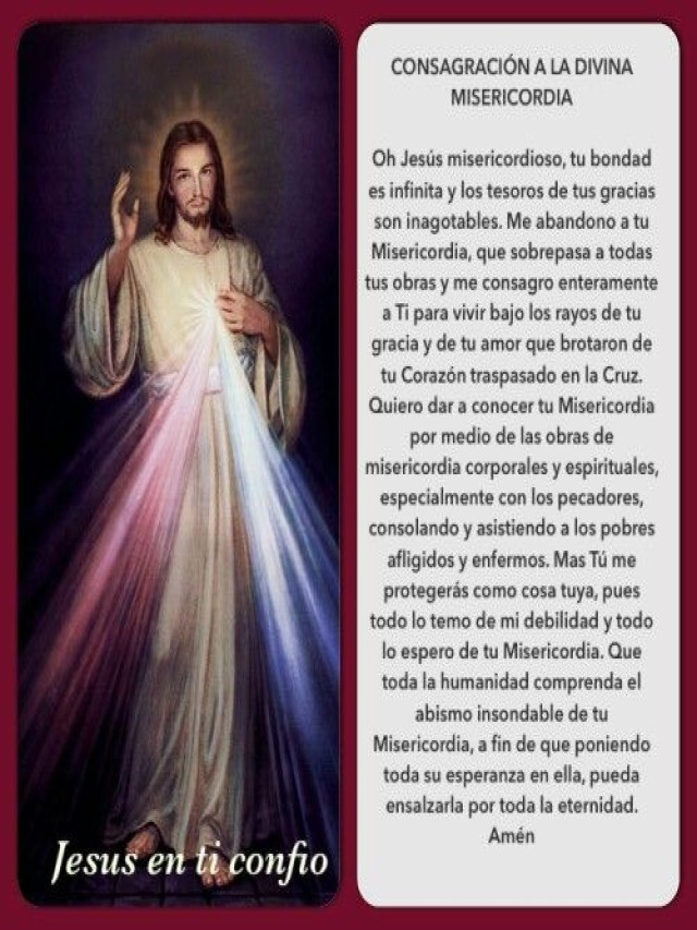 Lista 93+ Foto oracion a jesus dela misericordia para pedir un favor Alta definición completa, 2k, 4k