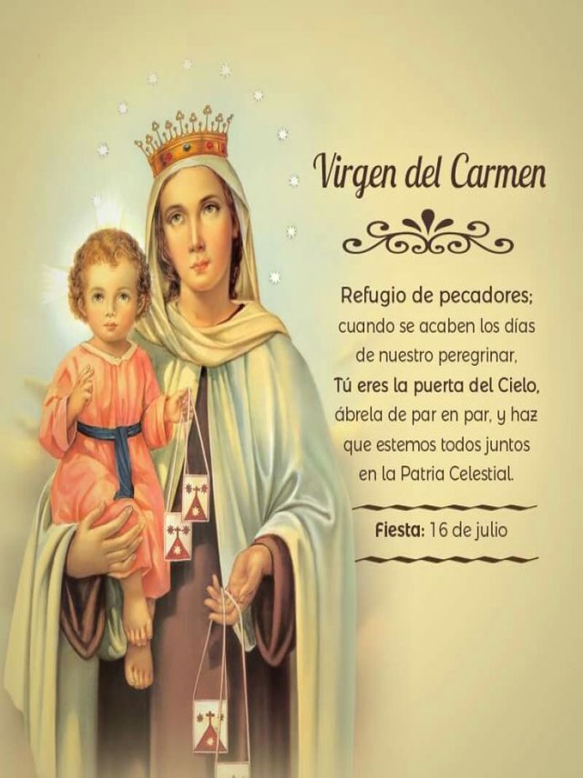Álbumes 104+ Foto oración a la virgen del carmen para pedir un favor Actualizar