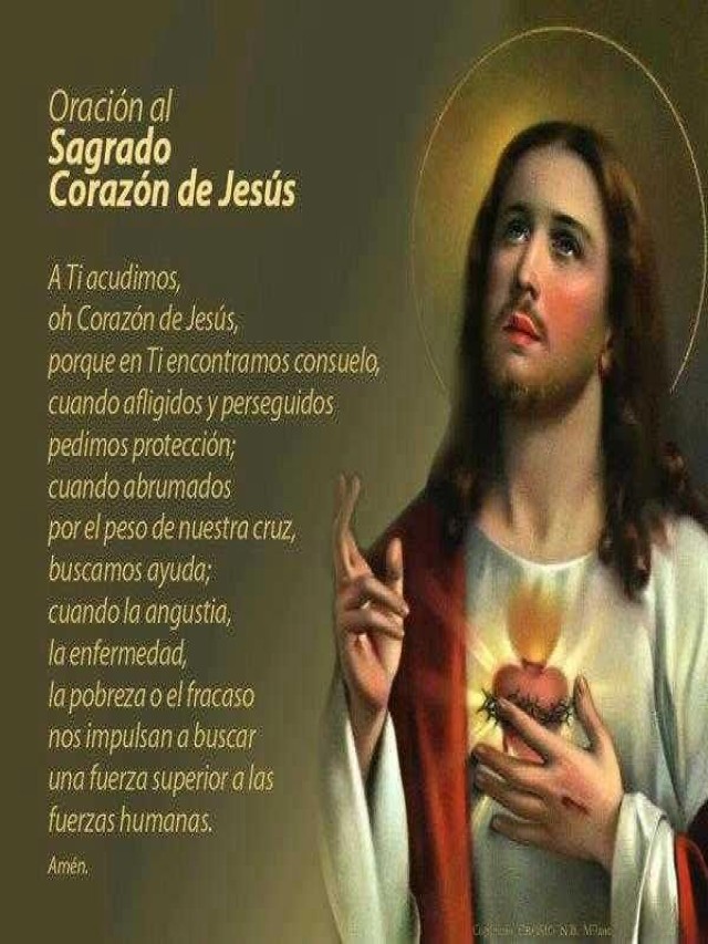 Arriba 101+ Foto oración al sagrado corazón de jesús de santa margarita Mirada tensa