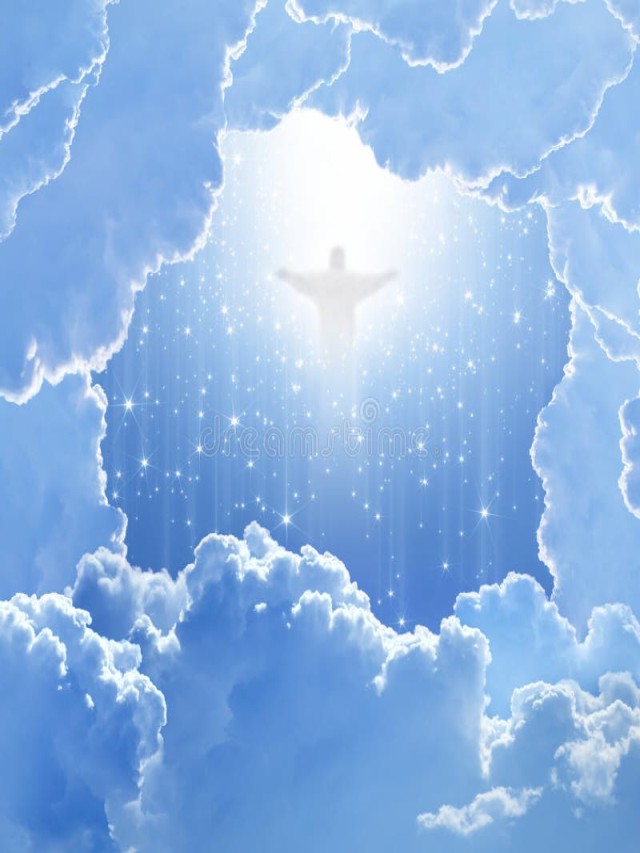 Sintético 97+ Foto paisajes de jesus en el cielo Mirada tensa