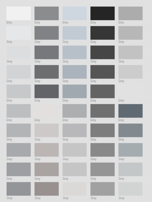 Arriba 103+ Foto paleta de colores grises para paredes Alta definición completa, 2k, 4k