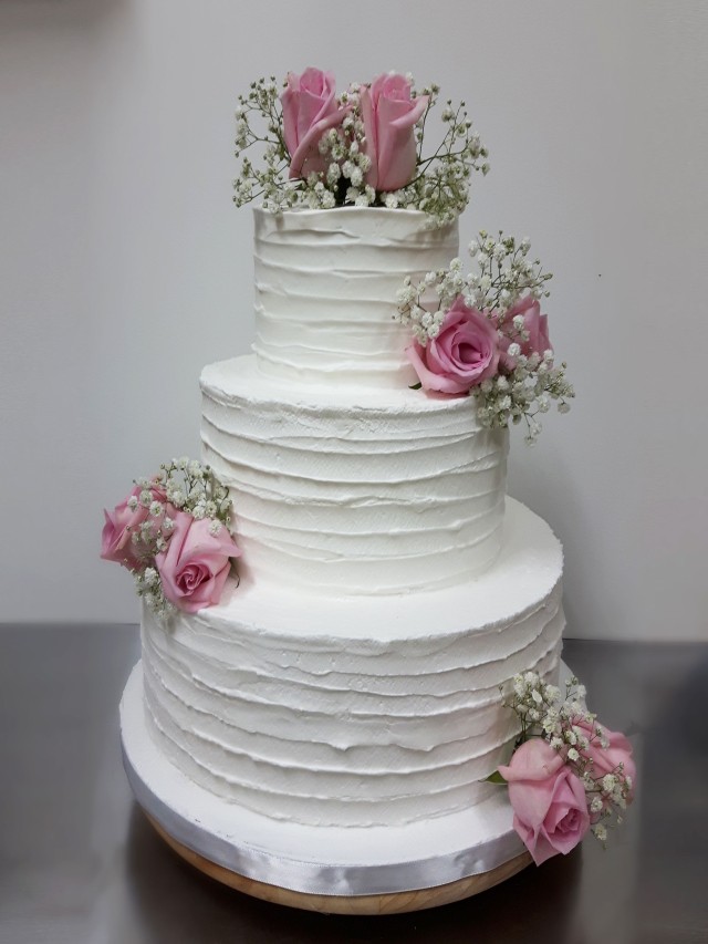 Lista 93+ Foto pastel de bodas de 3 pisos El último