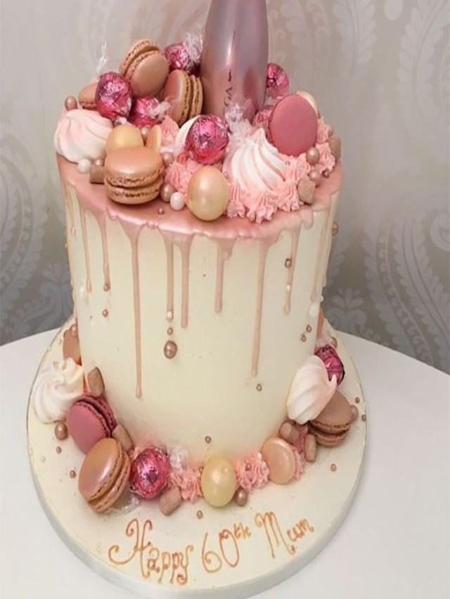 Sintético 104+ Foto pastel de cumpleaños para mujer adulta Lleno