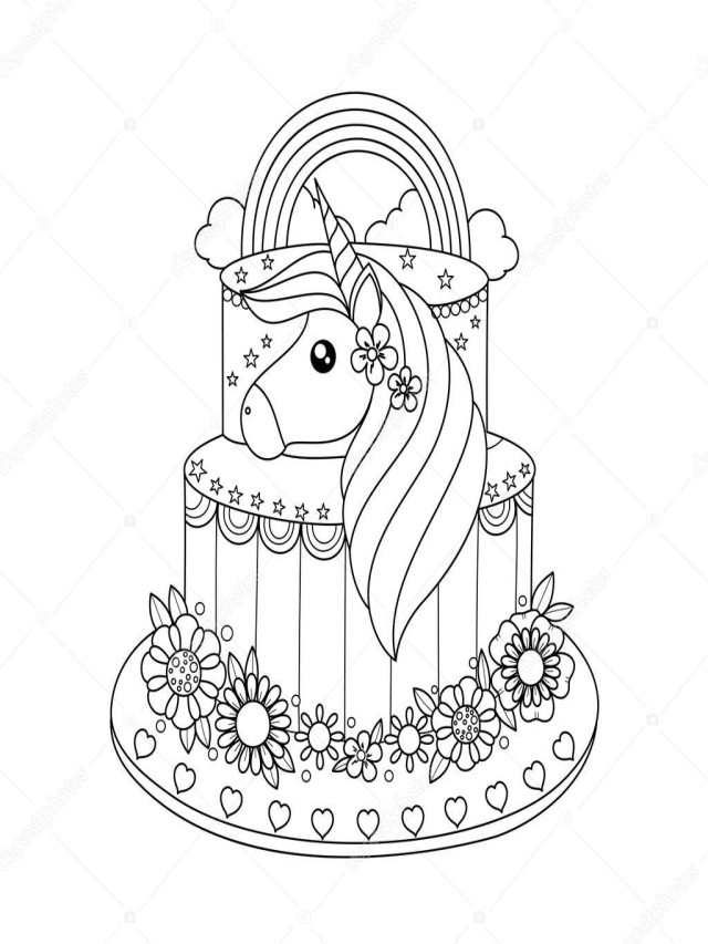 Sintético 96+ Foto pastel de unicornio kawaii para dibujar El último