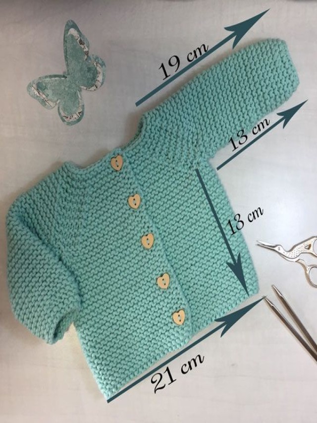 Sintético 99+ Foto patrones como hacer chaquetitas de bebe hechas a mano Cena hermosa