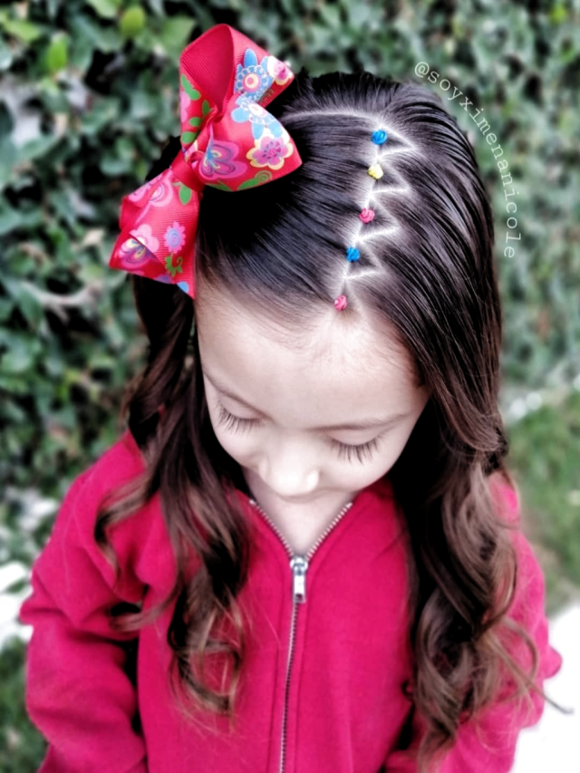 Lista 96+ Imagen peinados para niñas fáciles y bonitos con ligas Lleno