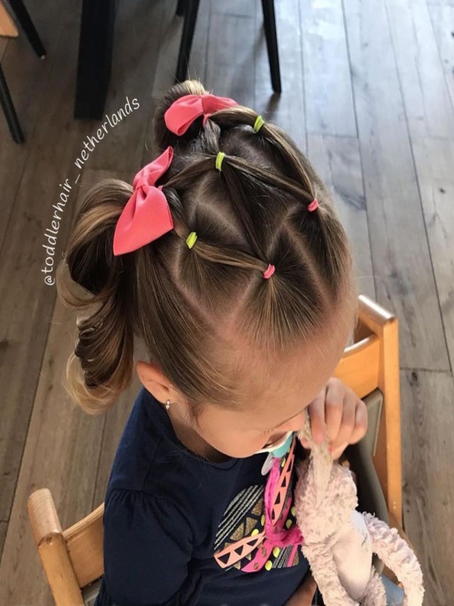 Lista 99+ Foto peinados para bebés de 1 año pelo corto con ligas Actualizar