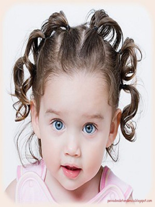 Arriba 97+ Foto peinados para niñas de un año Mirada tensa