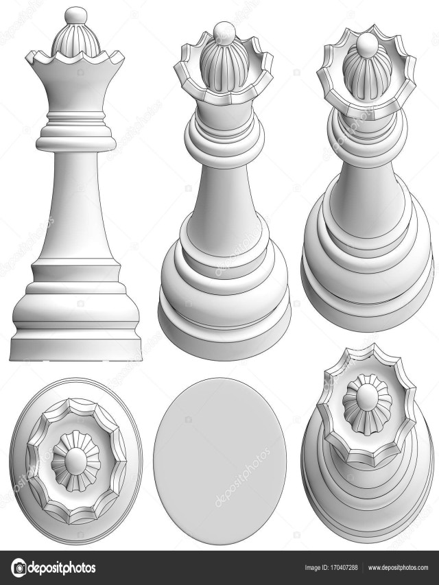 Sintético 92+ Foto piezas de ajedrez para imprimir en 3d El último