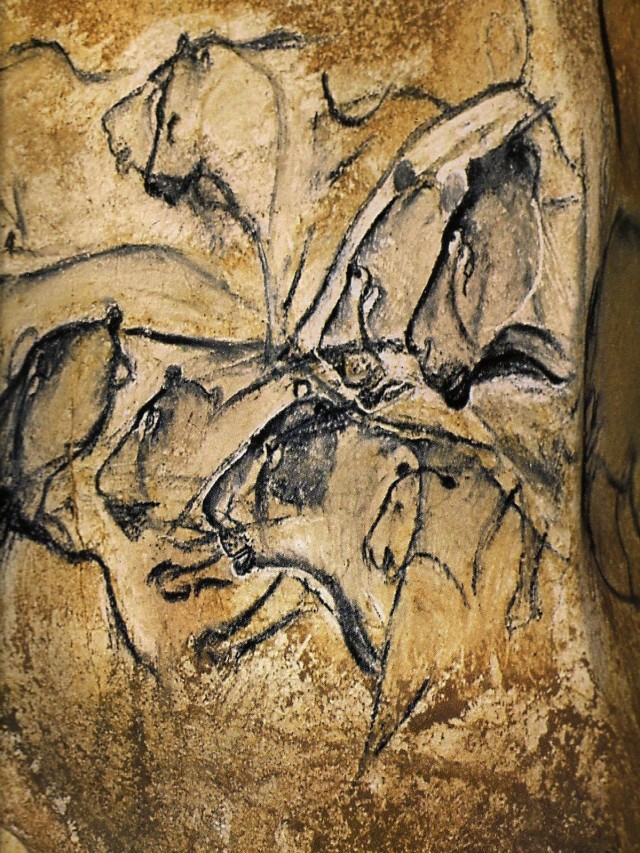 Lista 93+ Foto pintura rupestre de leones en la cueva de chauvet francia Mirada tensa