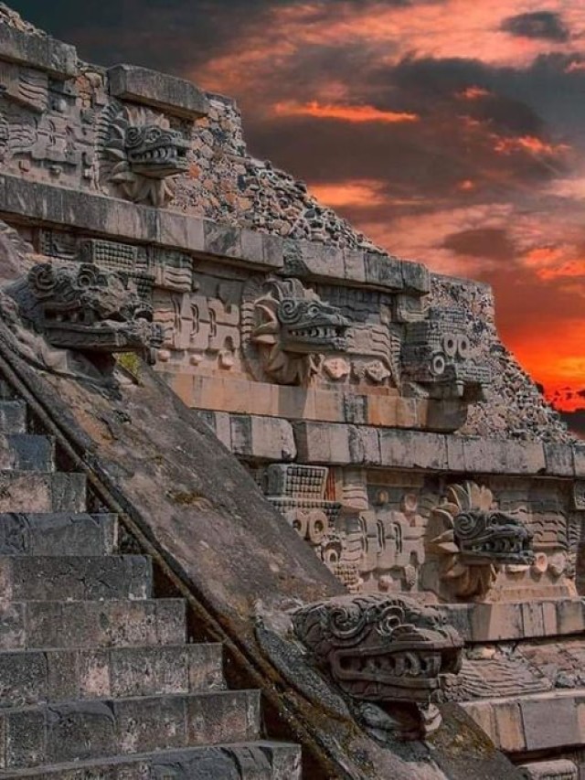 Sintético 102+ Foto pirámide de la serpiente emplumada teotihuacán Alta definición completa, 2k, 4k