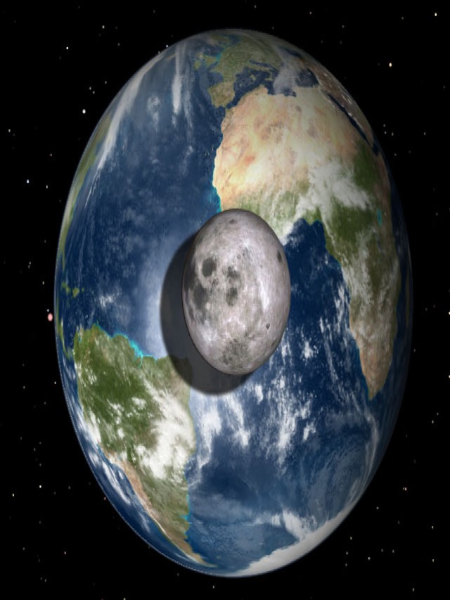 Sintético 102+ Foto planeta al lado de la luna Cena hermosa