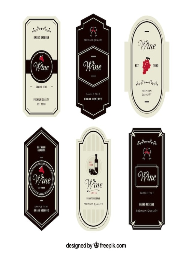 Lista 92+ Foto plantillas de etiquetas para botellas de vino gratis Mirada tensa