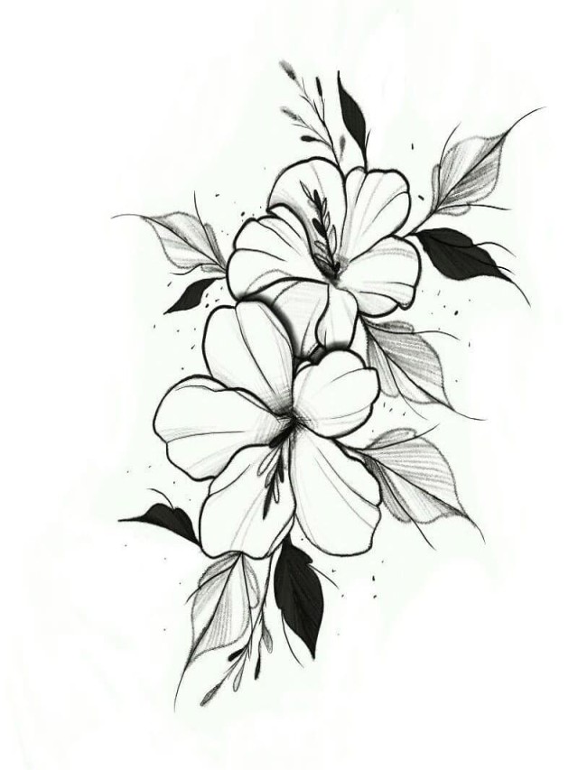 Lista 101+ Foto plantillas diseños de flores para tatuajes Mirada tensa