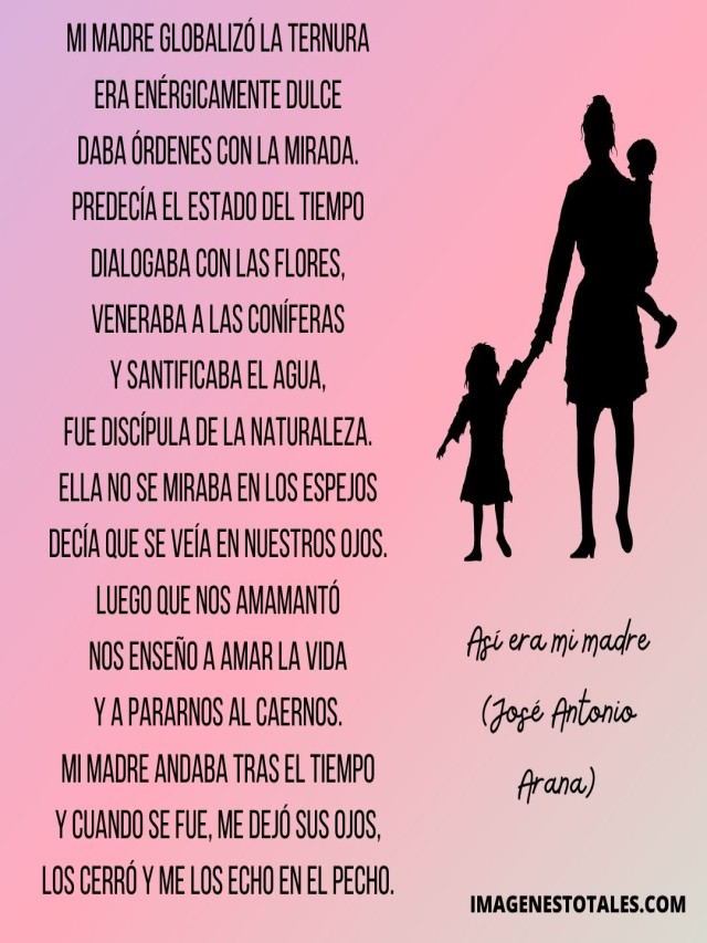 Lista 93+ Foto poemas bonitos para el dia de las madres Cena hermosa