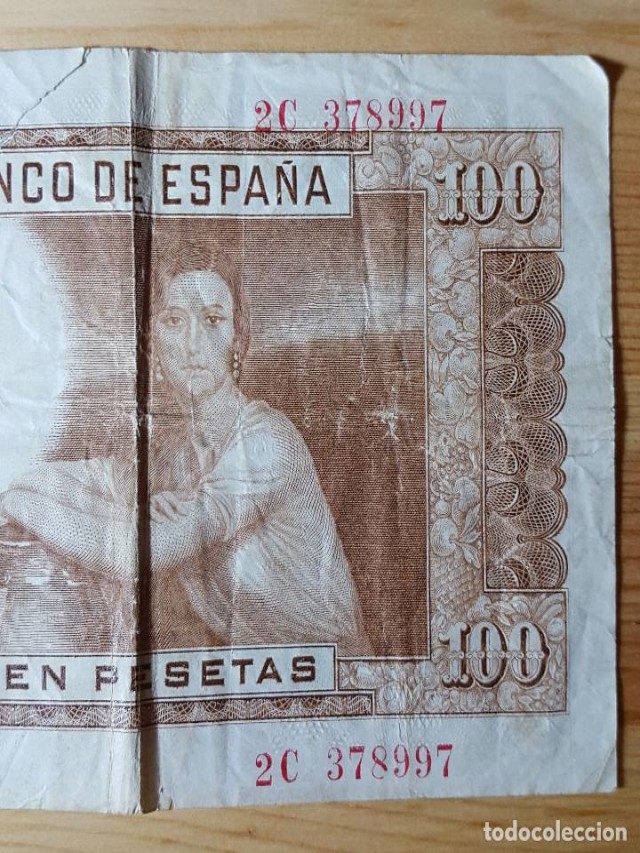 Sintético 102+ Foto por cuanto puedo vender un billete de 100 pesetas de 1953 El último