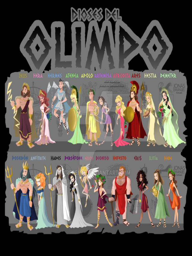 Lista 99+ Foto principales personajes de la mitologia griega Lleno