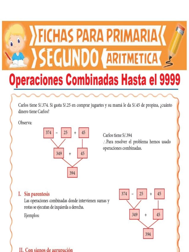 Lista 90+ Foto problemas de operaciones combinadas de suma resta y multiplicacion Mirada tensa