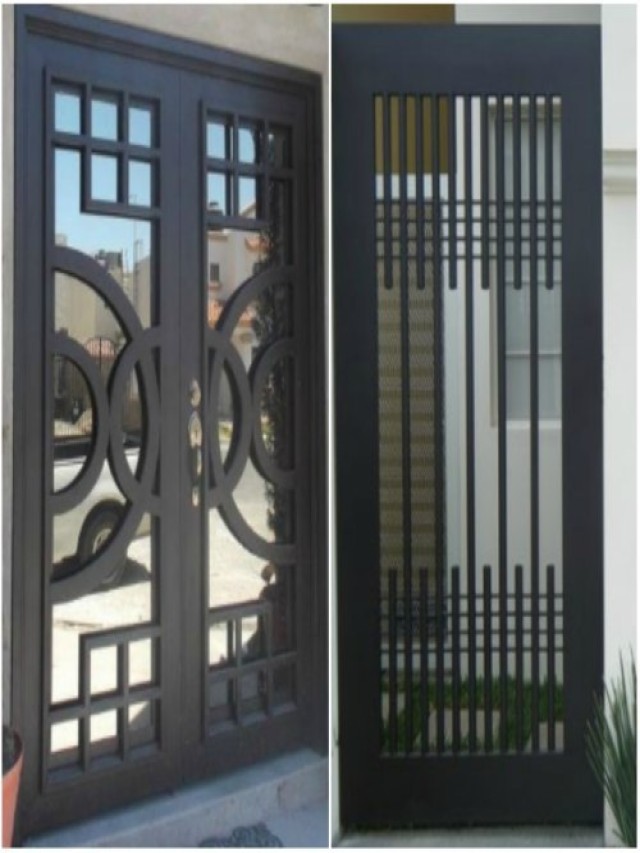 Arriba 101+ Foto puertas de herreria modernas para exterior 2020 Lleno