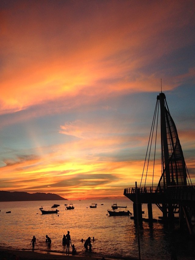 Álbumes 90+ Foto puesta de sol en puerto vallarta Actualizar