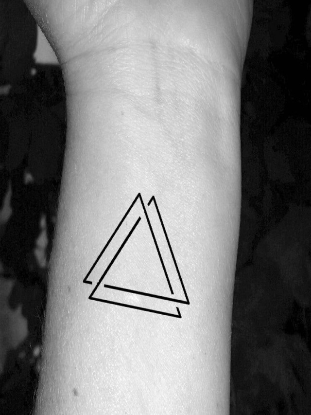 Sintético 95+ Foto que significa el tatuaje de 3 triangulos Lleno