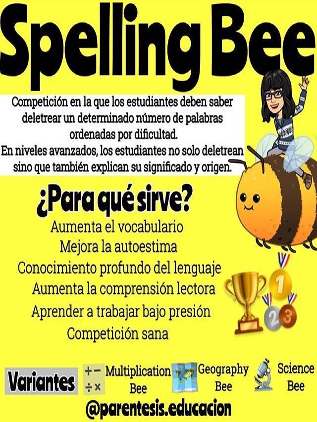 Lista 94+ Foto que significa spelling bee en español Alta definición completa, 2k, 4k