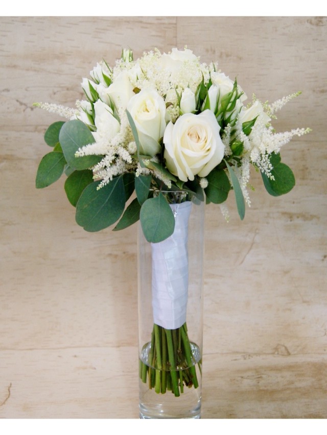 Sintético 99+ Foto ramos de novia de rosas blancas Actualizar
