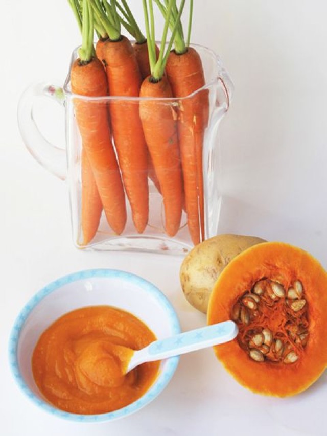 Sintético 97+ Foto recetas de pure de verduras para bebes de 6 meses Mirada tensa