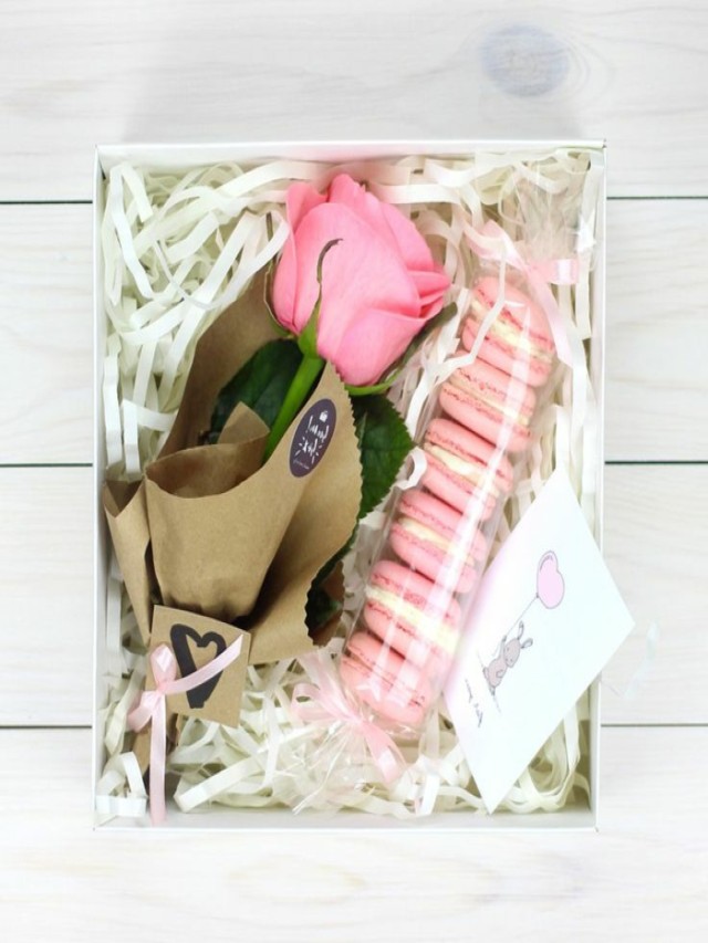 Caja picnic craft, caja para kit regalos craft kraft decorada amigas amiga