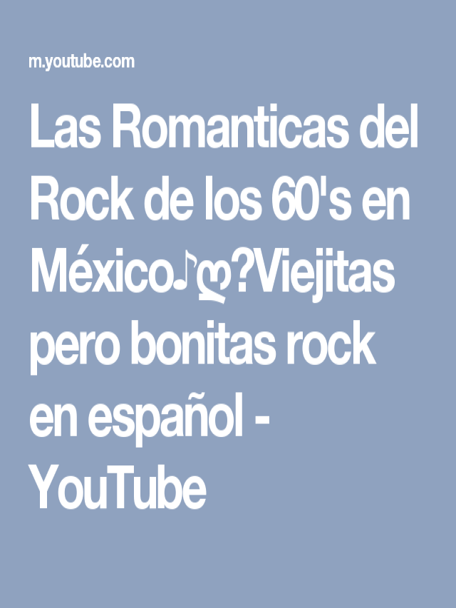 Sintético 104+ Foto romanticas del rock de los 60 El último