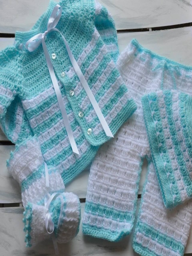 Lista 97+ Foto ropa tejida para bebes recien nacidos paso a paso Lleno