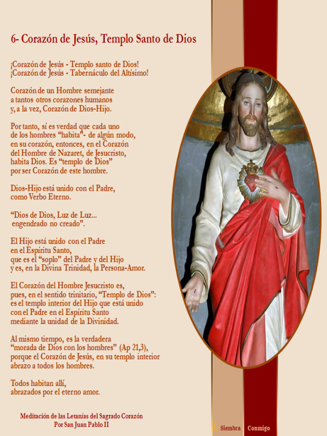 Arriba 97+ Foto rosario al sagrado corazón de jesús, con letanías Lleno