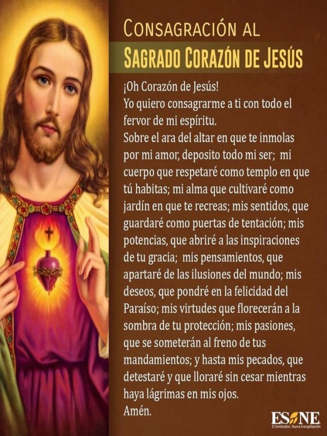 Lista 105+ Foto rosario y consagración al sagrado corazón de jesús El último