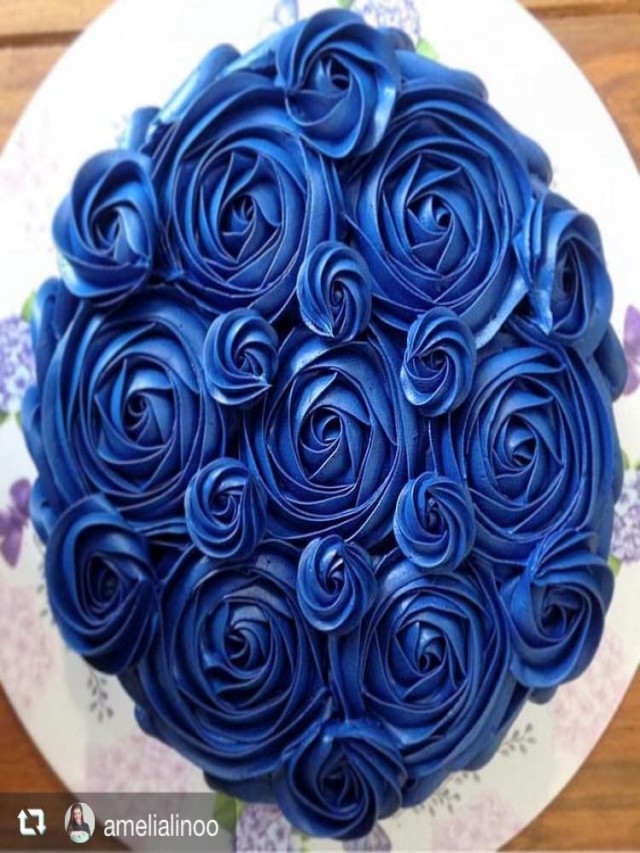 Sintético 105+ Foto rosas pastel con flores azules Alta definición completa, 2k, 4k